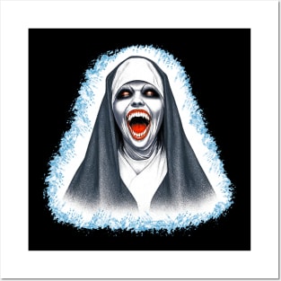 zombie nun Posters and Art